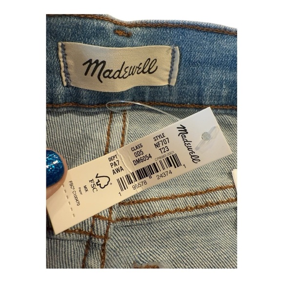Madewell MID-RISE PERFECT VINTAGE JEAN Style NF707 Size 23T NEW Hemp - Picture 3 of 11
